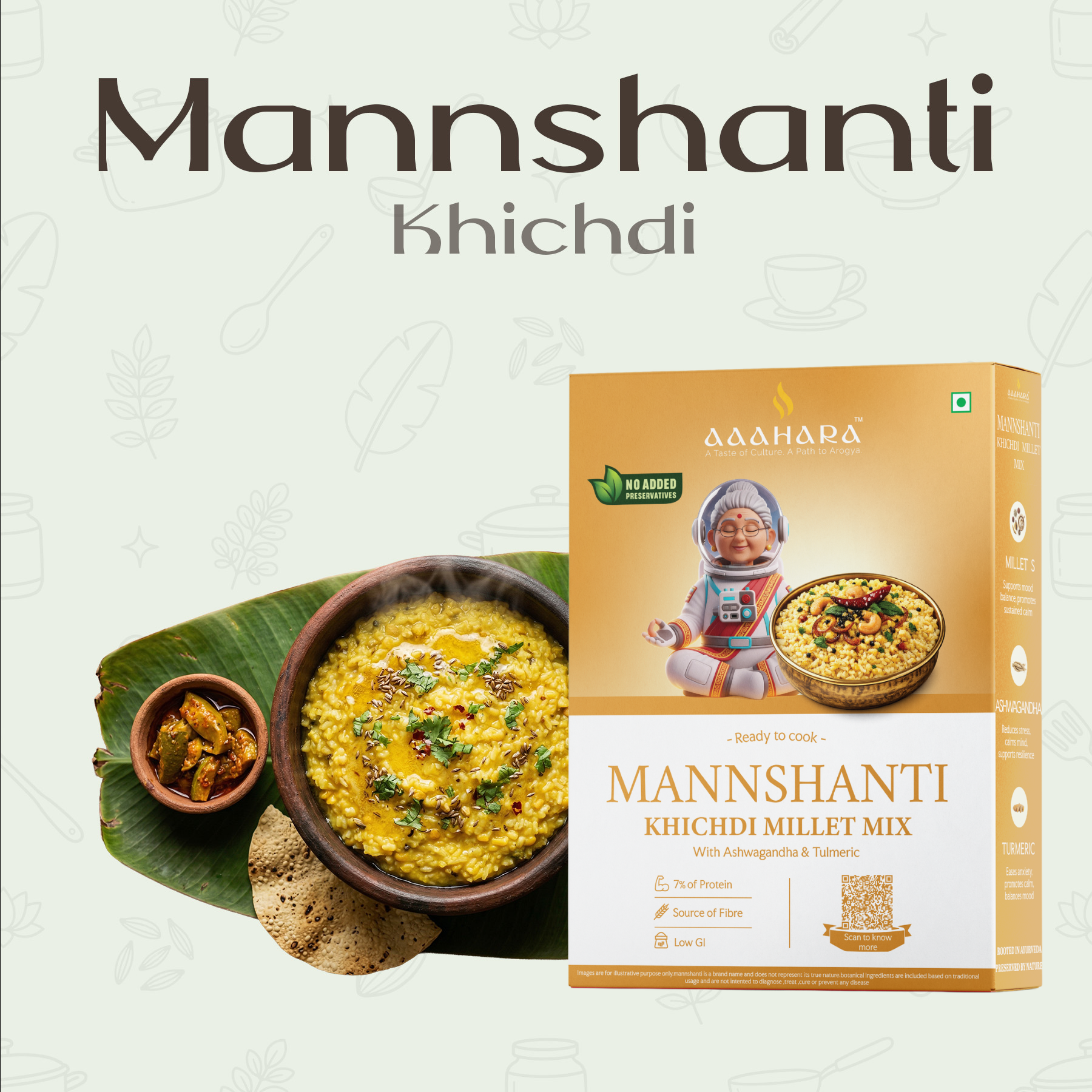 MannShanti Khichdi Mix